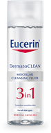 Eucerin DermatoCLEAN micelinis valomasis fluidas trys viename