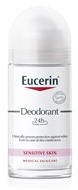 Eucerin 24 val. jautrios odos rutulinis dezodorantas
