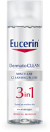 Eucerin DermatoCLEAN micelinis valomasis fluidas trys viename