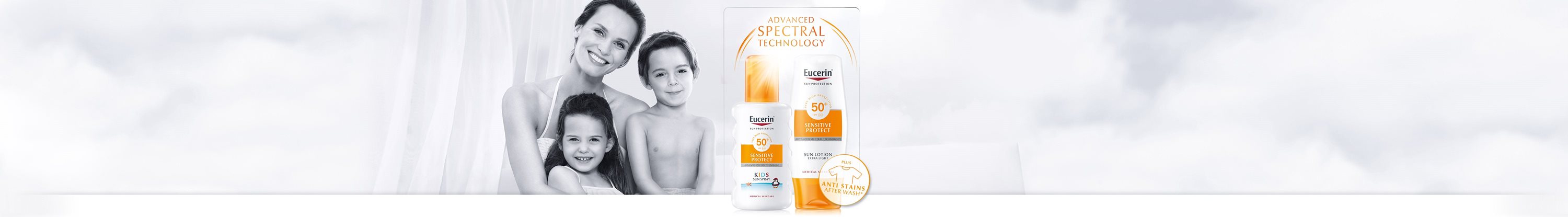 Eucerin apsaugos nuo saulės priemonės